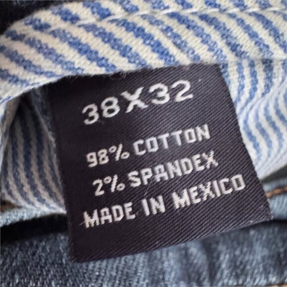 CREMIEUX Comfort Stretch Straight Leg Denim Jeans Mens 38 x 32 - Picture 5 of 10